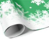 MERRY CHRISTMAS sneeuw inpakpapier (Rol Hoek)