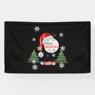 Merry Christmas Snow Collectie 3x5 Vinyl Banner
