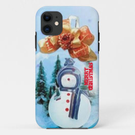 Merry Christmas Snow_iphone5 Case-Mate iPhone Case