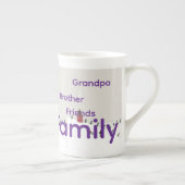 Merry Christmas Snow Sledding Porselein Kop (Rechts)