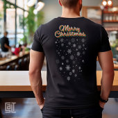 Merry Christmas Snowflakes Classic T-shirt