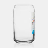 Merry Christmas Snowman Drinkware Set Blikvorm Glas (Rechts)