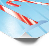 MERRY CHRISTMAS SNOWMAN FOTO AFDRUK (Hoek)