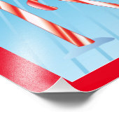 MERRY CHRISTMAS SNOWMAN FOTO AFDRUK (Hoek)