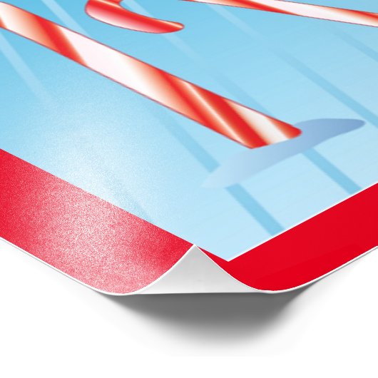 MERRY CHRISTMAS SNOWMAN FOTO AFDRUK (Hoek)