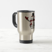 "MERRY CHRISTMAS" SNOWMAN REISBEKER (Voorkant links)
