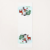 Merry Christmas! Snowman with Friends Yogamat (Voorkant)