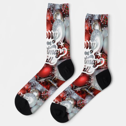 Merry Christmas Sokken (Links)
