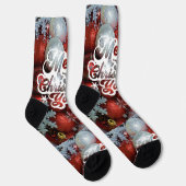 Merry Christmas Sokken (Rechts)