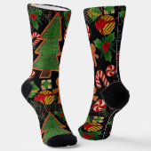 Merry Christmas Sokken (Gebogen)