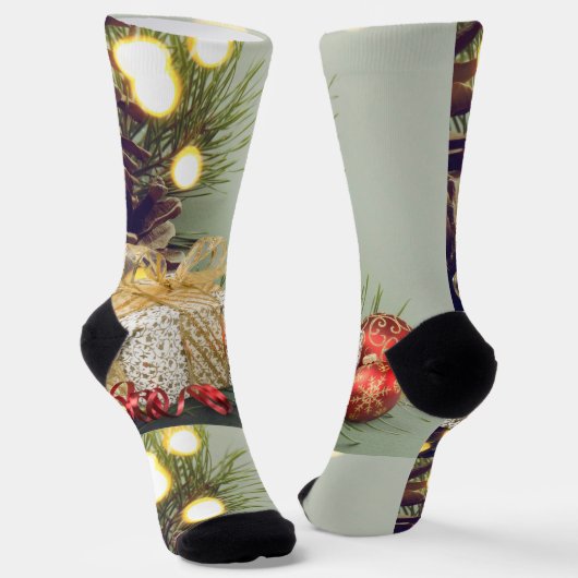 Merry Christmas Sokken (Gebogen)