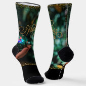 Merry Christmas Sokken (Gebogen)