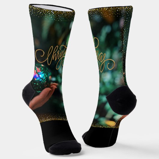 Merry Christmas Sokken (Gebogen)