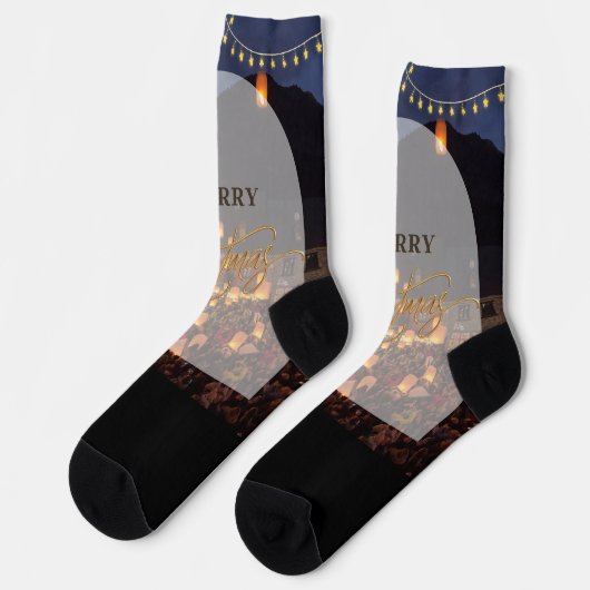 Merry Christmas Sokken (Links)