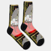 Merry Christmas Sokken (Rechts)