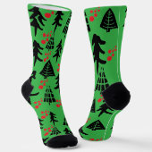 Merry Christmas Sokken (Gebogen)