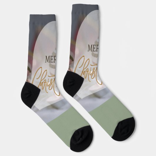 Merry Christmas Sokken (Rechts)