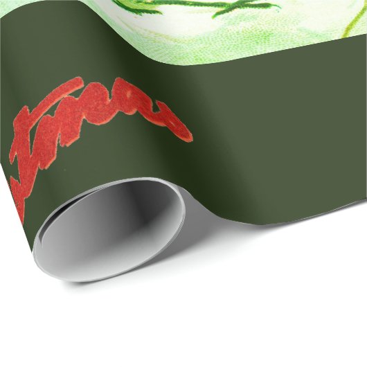 MERRY CHRISTMAS SPARROW IN SNECHRISTMAS WRAPPING CADEAUPAPIER (Rol Hoek)