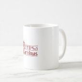 Merry Christmas Special White Mok (Voorkant rechts)