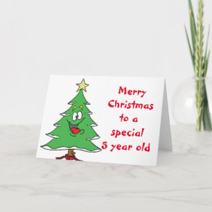 MERRY CHRISTMAS SPECIALE * 5 JAAR OUDE * KAART