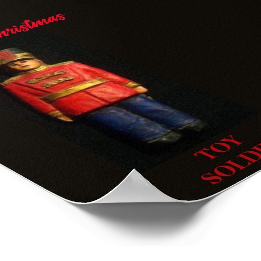 MERRY CHRISTMAS SPEELGOED SOLDIER POSTER (Hoek)