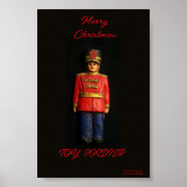 MERRY CHRISTMAS SPEELGOED SOLDIER POSTER