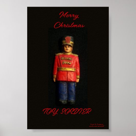 MERRY CHRISTMAS SPEELGOED SOLDIER POSTER (Voorkant)