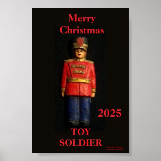 MERRY CHRISTMAS SPEELGOED SOLDIER POSTER (Voorkant)