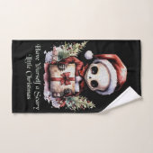 Merry Christmas Spooky Gothic Handdoek (Handdoek)