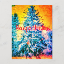 MERRY CHRISTMAS SPRUCE BRIGHT1 BRIEFKAART