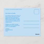 MERRY CHRISTMAS Stars Holiday CUSTOM Arch PHOTO Briefkaart (Achterkant)