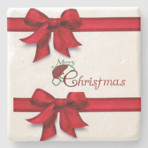 ***MERRY CHRISTMAS** STENEN ONDERZETTER