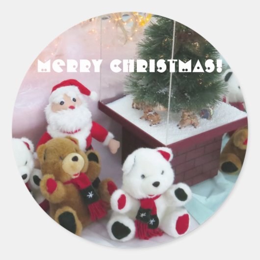 Merry Christmas! Sticker (Voorkant)