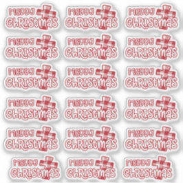 Merry Christmas Sticker