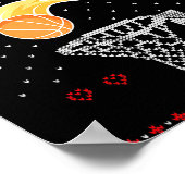 Merry Christmas Swishmas Basketball Xmas Gift Ugly Poster (Hoek)