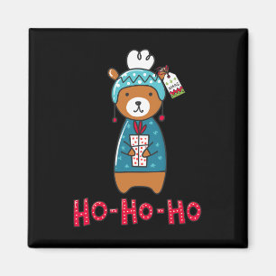 Merry Christmas T - Happy Family Xmas T-shirt Gif Magneet