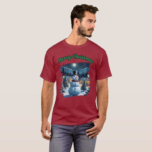 Merry Christmas  T-shirt (Voorkant volledig)