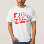MERRY CHRISTMAS. T-SHIRT (Voorkant)