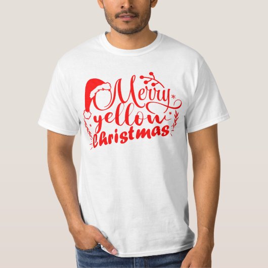 MERRY CHRISTMAS. T-SHIRT (Voorkant)