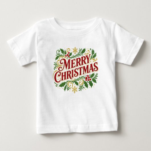 Merry Christmas T-shirt (Voorkant)