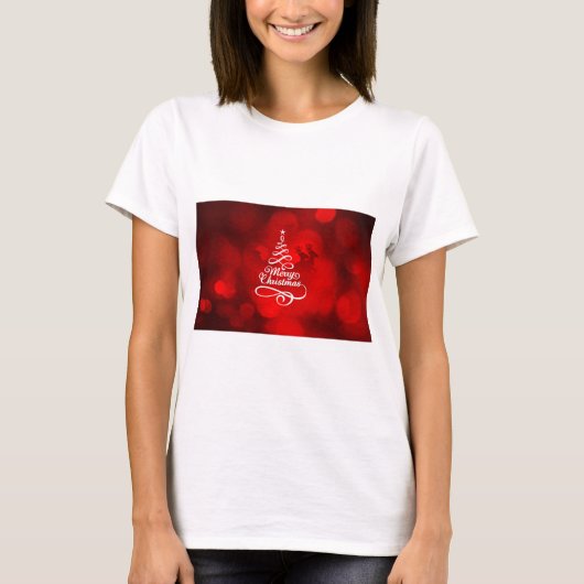MERRY CHRISTMAS T-SHIRT (Voorkant)
