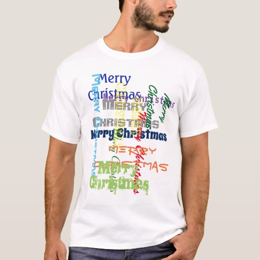 Merry Christmas T-Shirt (Voorkant)