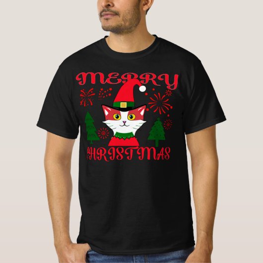 MERRY CHRISTMAS. T-SHIRT (Voorkant)