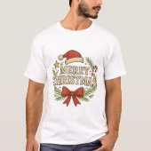 Merry Christmas T-shirt (Voorkant)