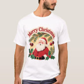 Merry Christmas T-Shirt Design (Voorkant)