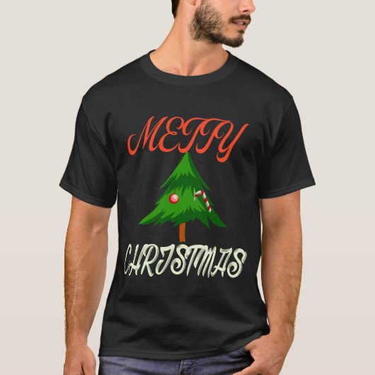 Merry Christmas T-Shirt – Holiday Festive Graphic (Voorkant)