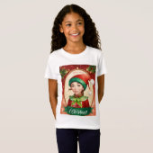 Merry Christmas T-shirts katoen beste kwaliteit (Voorkant volledig)