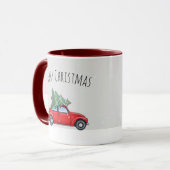 Merry Christmas Tasse Mok (Voorkant links)