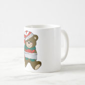 "MERRY CHRISTMAS" TEDDY BEAR KOFFIEMOK (Voorkant rechts)