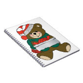 "MERRY CHRISTMAS" TEDDY BEAR NOTITIEBOEK (Rechterzijde)